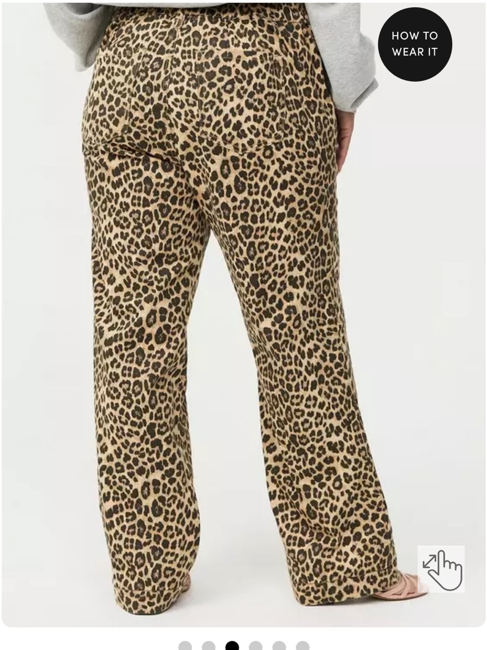 Torrid-Studio high rise leopard pants-Sz 3-NWT - Picture 2 of 10